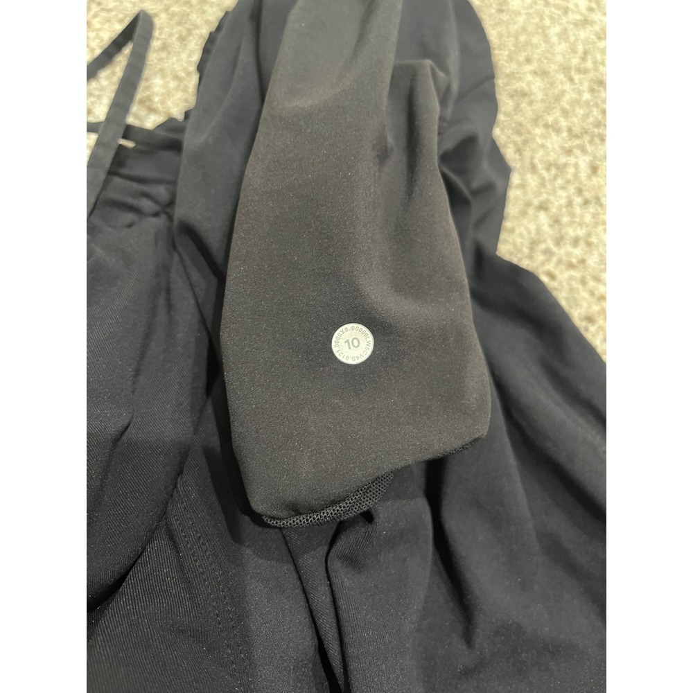 Lululemon On the Fly Jogger 7/8 Black Luxtreme Pants Size 10 LW5CV4S - Picture 4 of 6